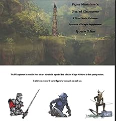 Paper miniatures storied for sale  Delivered anywhere in UK