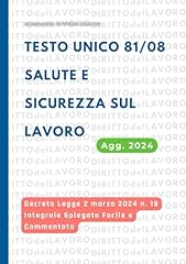 Testo unico aggiornato usato  Spedito ovunque in Italia 