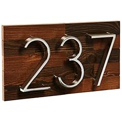 Rustic wood address for sale  Delivered anywhere in USA 
