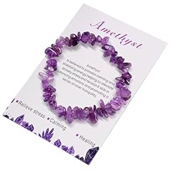 Crystal amethyst anxiety for sale  Delivered anywhere in UK
