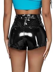 Shiny leather shorts for sale  Delivered anywhere in UK