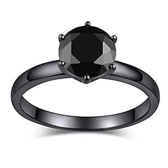 Jeulia black rings for sale  Delivered anywhere in USA 