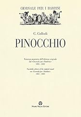 Pinocchio. ristampa anastatica usato  Spedito ovunque in Italia 