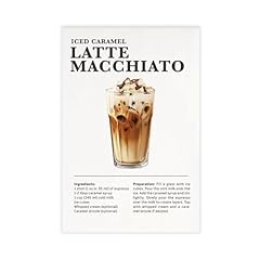 Iced coffee poster for sale  Delivered anywhere in USA 