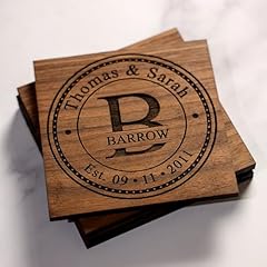 Personalized coasters annivers for sale  Delivered anywhere in USA 