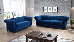 Sofas chesterfield seater for sale  Delivered anywhere in UK