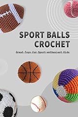 Sport balls crochet for sale  Delivered anywhere in UK