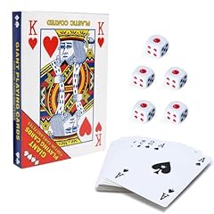 Carte gioco giganti usato  Spedito ovunque in Italia 