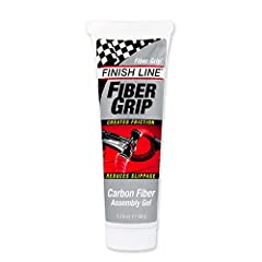 Finish Line Fiber Grip Carbon Fiber Bicycle Assembly Gel, 1.75-Ounce Tube (Japan Import) usato  Spedito ovunque in Italia 