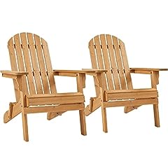 Yaheetech folding adirondack for sale  Delivered anywhere in USA 
