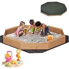 Wooden octagon sandbox for sale  Delivered anywhere in USA 