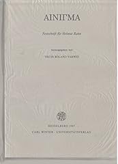 Ainigma festschrift helmut gebraucht kaufen  Wird an jeden Ort in Deutschland