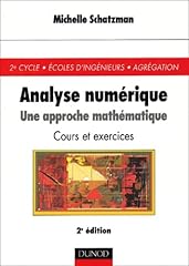 Analyse numérique approche d'occasion  Livré partout en France