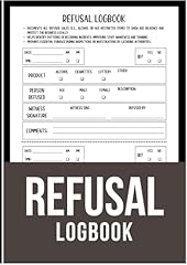 Refusal logbook. log for sale  Delivered anywhere in USA 
