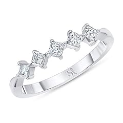 Used, Asscher Cut Diamond Ring|Diamond Ring| Wedding Ring| for sale  Delivered anywhere in USA 