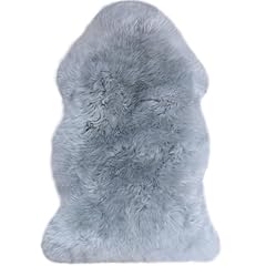 Woolous gray sheepskin for sale  Delivered anywhere in USA 