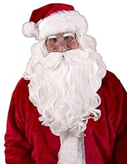 Kangaroo's Santa Wig and Beard I White Wig and Beard for sale  Delivered anywhere in USA 