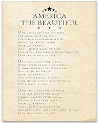 America beautiful 11x14 for sale  Delivered anywhere in USA 