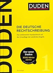 Duden deutsche rechtschreibung gebraucht kaufen  Wird an jeden Ort in Deutschland