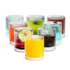 Kemorela ribbed glassware for sale  Delivered anywhere in USA 