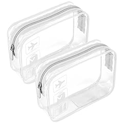 2pcs clear travel for sale  Delivered anywhere in UK