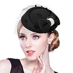 Women pillbox fascinator for sale  Delivered anywhere in UK