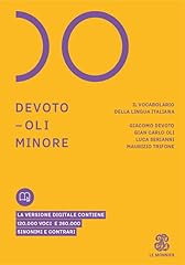 Devoto oli minore. usato  Spedito ovunque in Italia 