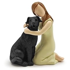 Black dog angel for sale  Delivered anywhere in USA 