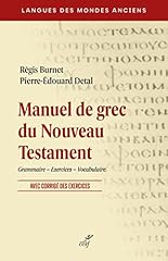 Manuel grec nouveau d'occasion  Livré partout en France