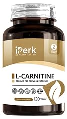 iperk L-Carnitine 1000mg per Servings | 120 Vegan Capsules for sale  Delivered anywhere in UK