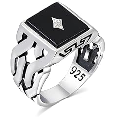 Men black onyx for sale  Delivered anywhere in USA 