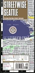 Streetwise seattle map for sale  Delivered anywhere in USA 