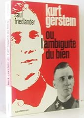 Kurt gerstein ambiguïté d'occasion  Livré partout en France