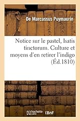 Pastel isatis tinctorum. d'occasion  Livré partout en France