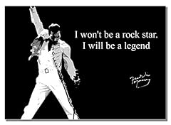 Freddie mercury quote for sale  Delivered anywhere in UK