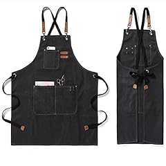 Cotton canvas aprons for sale  Delivered anywhere in UK