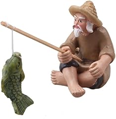 Miniature fisherman figurines for sale  Delivered anywhere in USA 