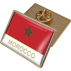 Maroc drapeau broche d'occasion  Livré partout en France