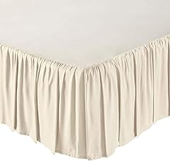 Linen ruffled bed for sale  Delivered anywhere in USA 