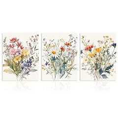 Pieces watercolor flower for sale  Delivered anywhere in USA 