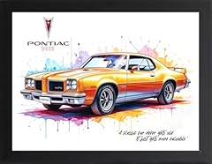Framed car poster for sale  Delivered anywhere in USA 