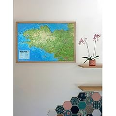 Carte relief bretagne d'occasion  Livré partout en Belgiqu