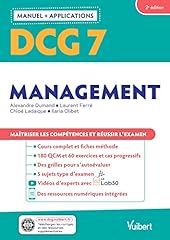 Dcg management manuel d'occasion  Livré partout en France