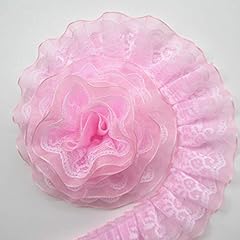 Meters pleated organza for sale  Delivered anywhere in UK