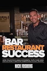 Bar restaurant success for sale  Delivered anywhere in USA 