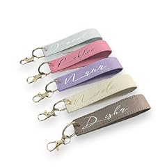 Personalised wristlet keyring for sale  Delivered anywhere in UK