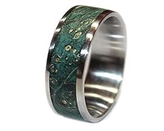 Wooden ring green for sale  Delivered anywhere in USA 