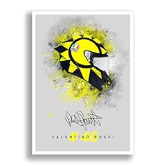 Valentino rossi signed for sale  Delivered anywhere in UK