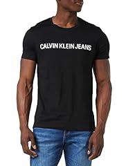 Calvin Klein Core Institutional Logo Slim Tee Maglietta, usato  Spedito ovunque in Italia 