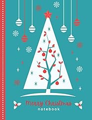 Merry christmas notebook for sale  Delivered anywhere in UK